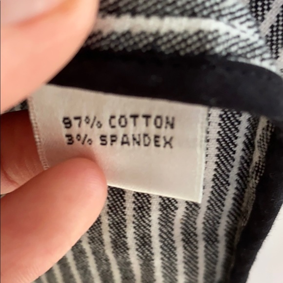 Talbots Hidden Button Pin Stripe Navy Blazer NWOT - Picture 9 of 10